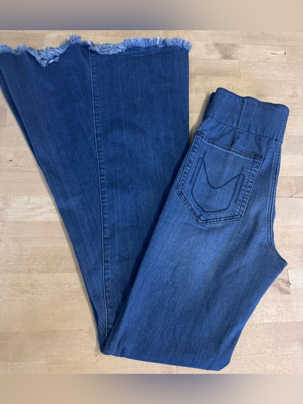 Show Me Your MuMu High-Waist Berkeley Flare Jeans small S - Picture 9 of 10